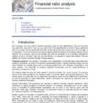 10+ Business Financial Analysis Examples – Pdf | Examples Inside Credit Analysis Report Template