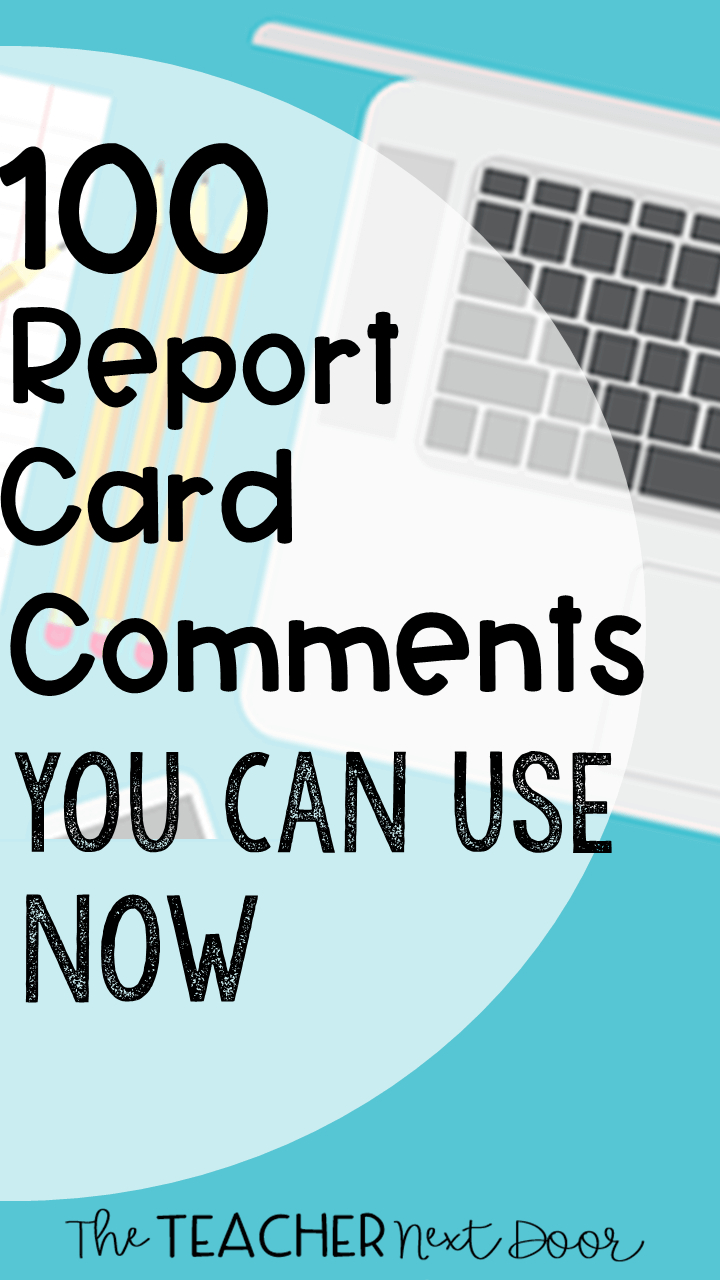 100 Report Card Comments You Can Use Now Inside Summer School Progress Report Template
