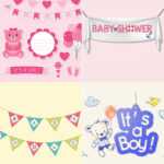 11 Attractive Baby Shower Banner Ideas With Diy Baby Shower Banner Template