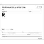 14+ Prescription Templates – Doctor – Pharmacy – Medical Within Blank Prescription Pad Template