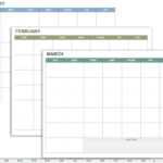 15 Free Monthly Calendar Templates | Smartsheet Within Blank One Month Calendar Template