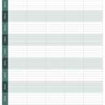 15 Free Weekly Calendar Templates | Smartsheet Pertaining To Blank Scheme Of Work Template