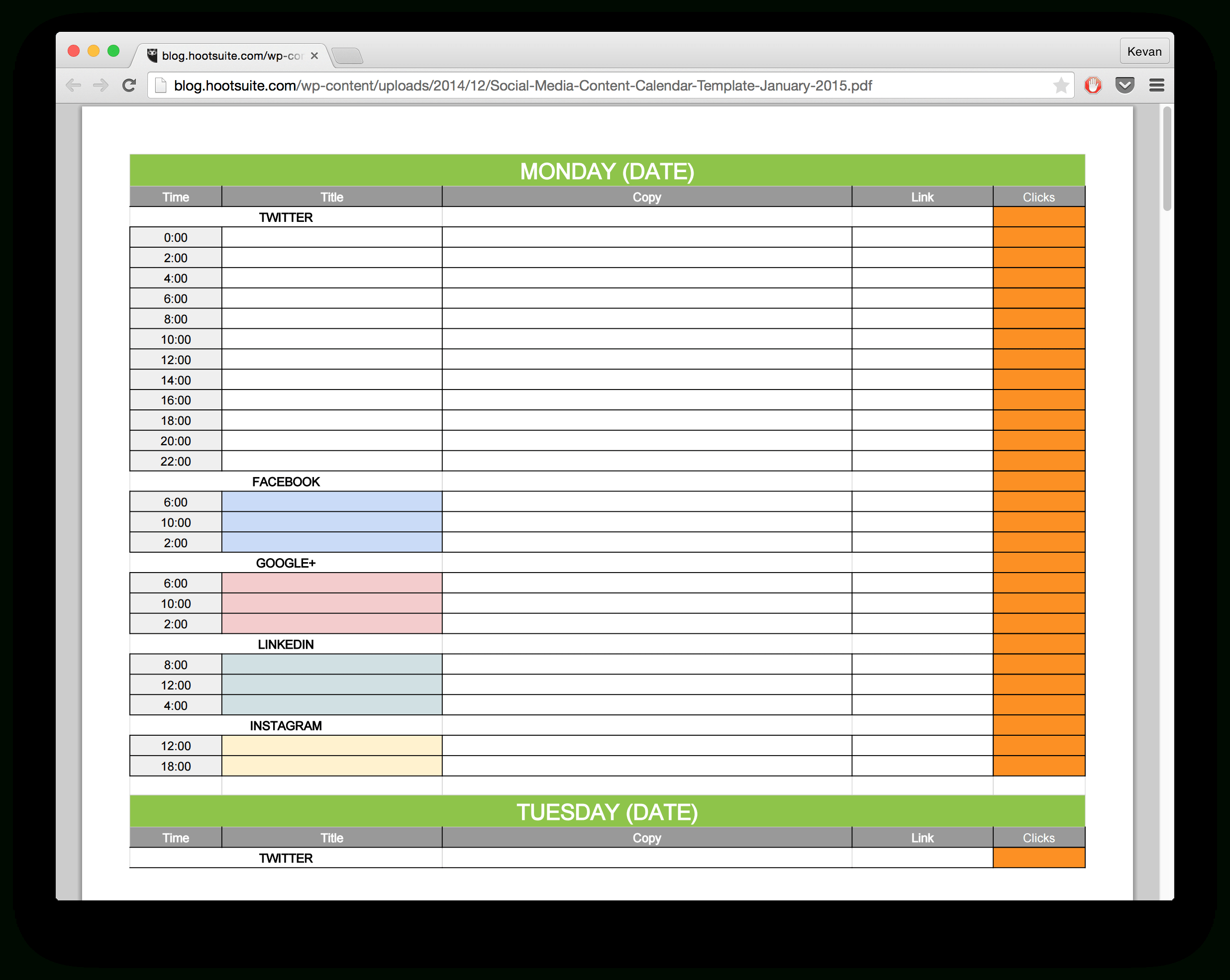 15 New Social Media Templates To Save You Even More Time Pertaining To Free Social Media Report Template
