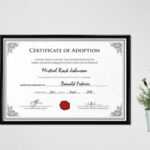 16+ Birth Certificate Templates | Smartcolorlib Pertaining To Blank Adoption Certificate Template