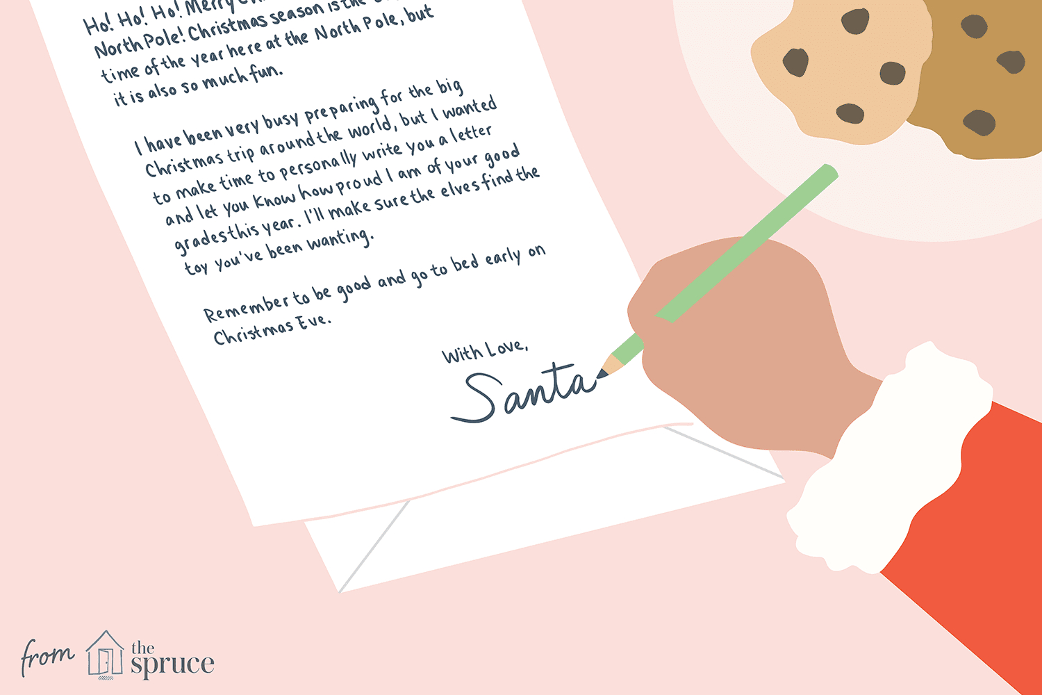 17 Free Letter From Santa Templates For Santa Letter Template Word