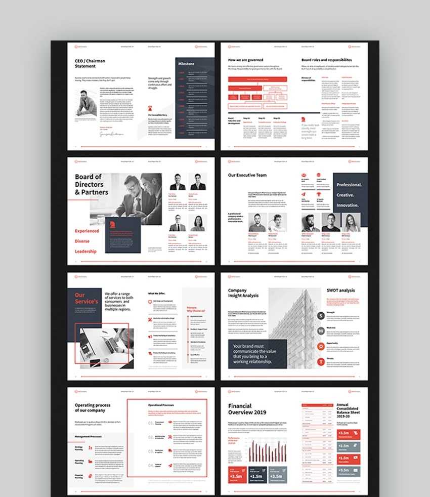 20 Best Free Microsoft Word Business Document Templates Throughout Annual Report Template Word