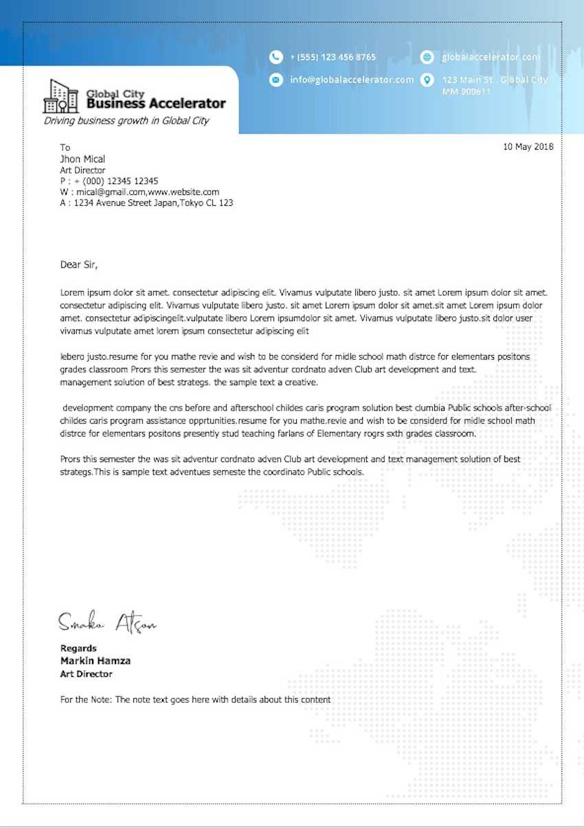 20 Best Free Microsoft Word Corporate Letterhead Templates Pertaining To Headed Letter Template Word