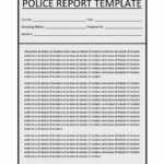 20+ Police Report Template & Examples [Fake / Real] ᐅ With Regard To Crime Scene Report Template