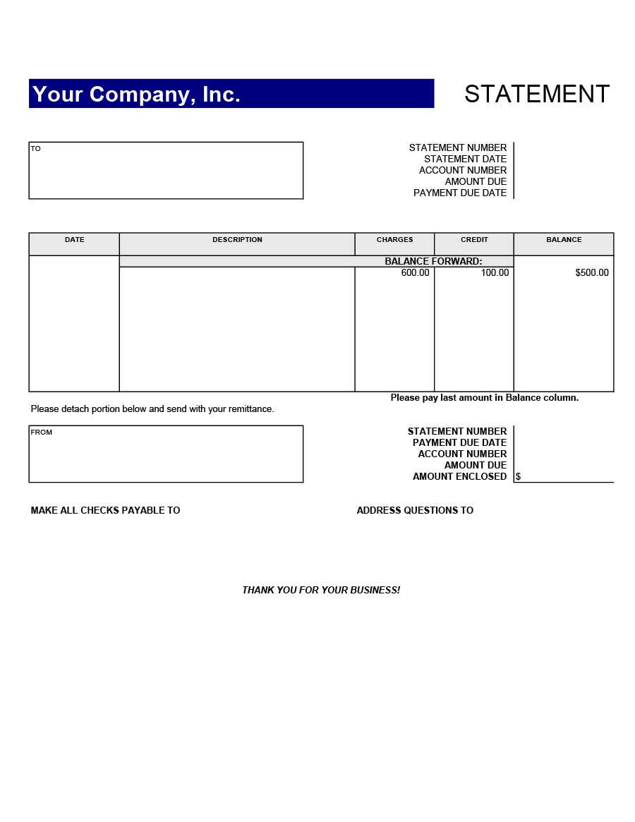 23 Editable Bank Statement Templates [Free] ᐅ Templatelab With Regard To Blank Bank Statement Template Download