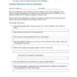 23+ Survey Examples In Word | Examples Throughout Questionnaire Design Template Word