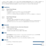 25 Resume Templates For Microsoft Word [Free Download] Intended For Microsoft Word Resumes Templates