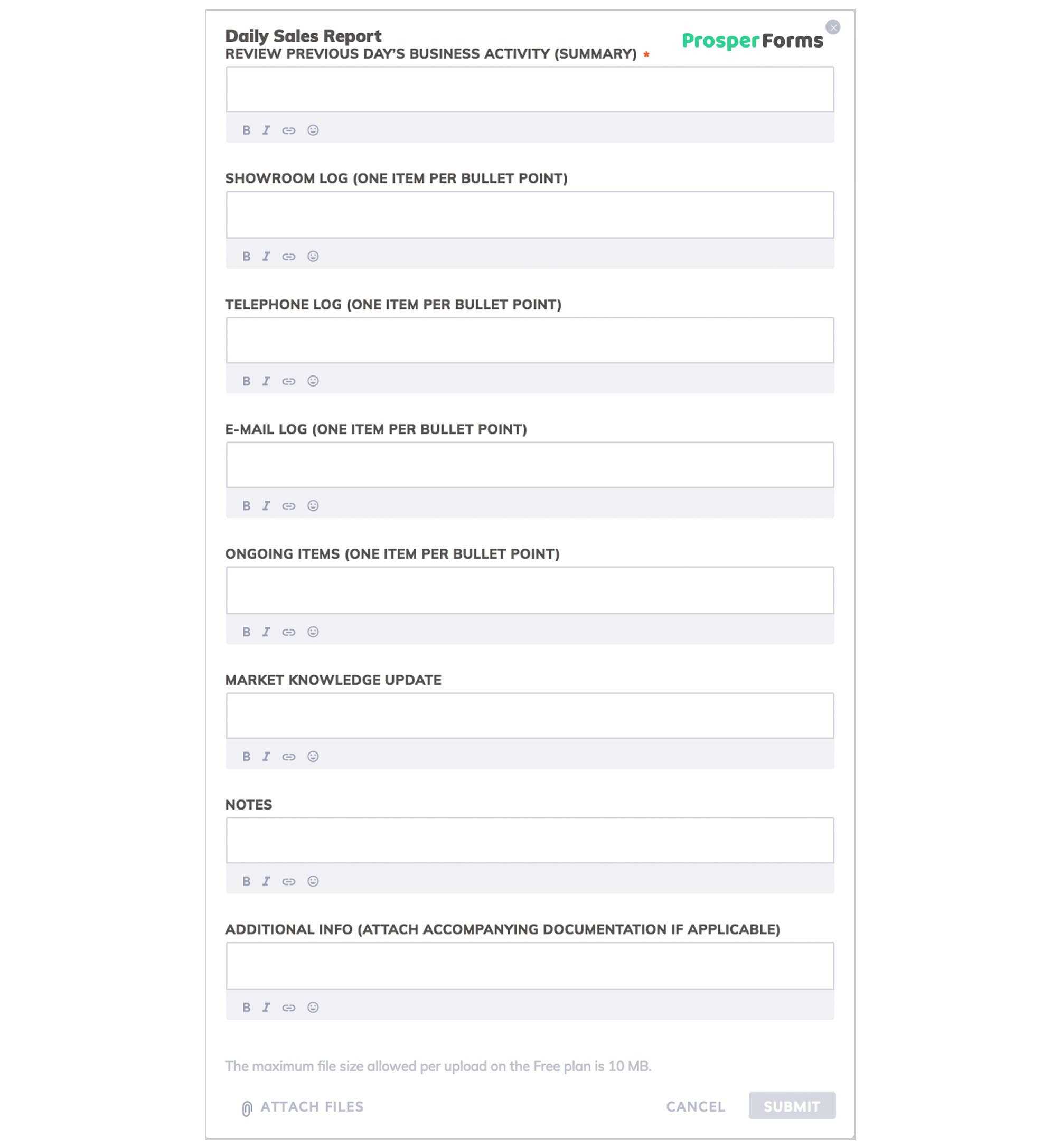 3 Best Examples: Daily Report Template | Free Templates Download With Daily Project Status Report Template