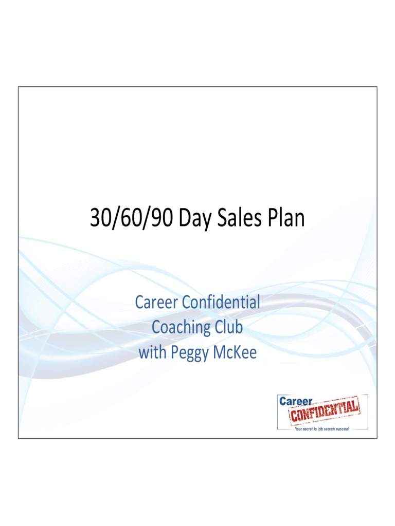 30 60 90 Day Plan – 6 Free Templates In Pdf, Word, Excel With 30 60 90 Day Plan Template Word