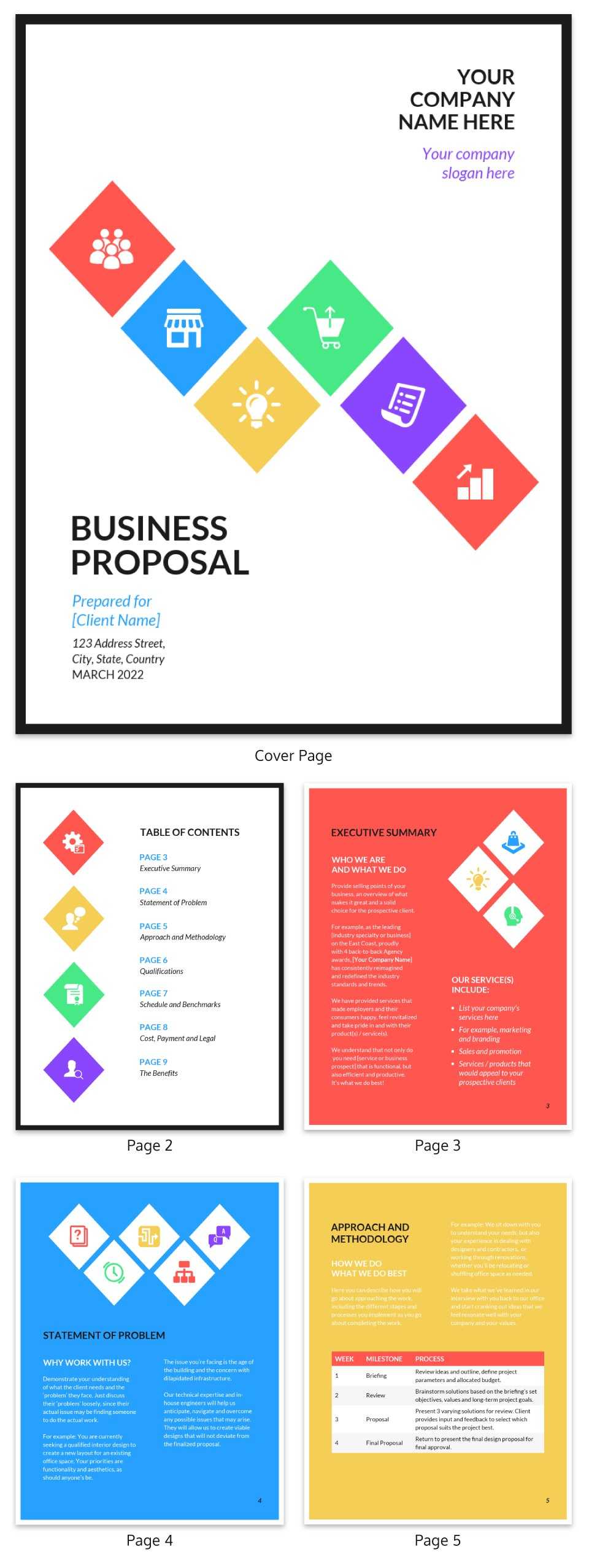 30+ Business Report Templates Every Business Needs – Venngage For Trend Analysis Report Template