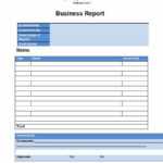 30+ Business Report Templates & Format Examples ᐅ Templatelab With Business Review Report Template