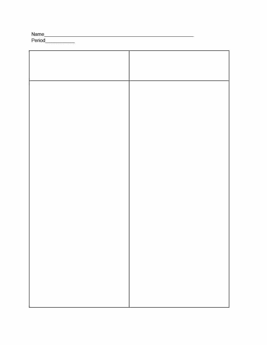 30 Printable T Chart Templates & Examples – Template Archive Intended For Blank Table Of Contents Template Pdf