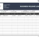31 Printable Mileage Log Templates (Free) ᐅ Templatelab inside Mileage Report Template