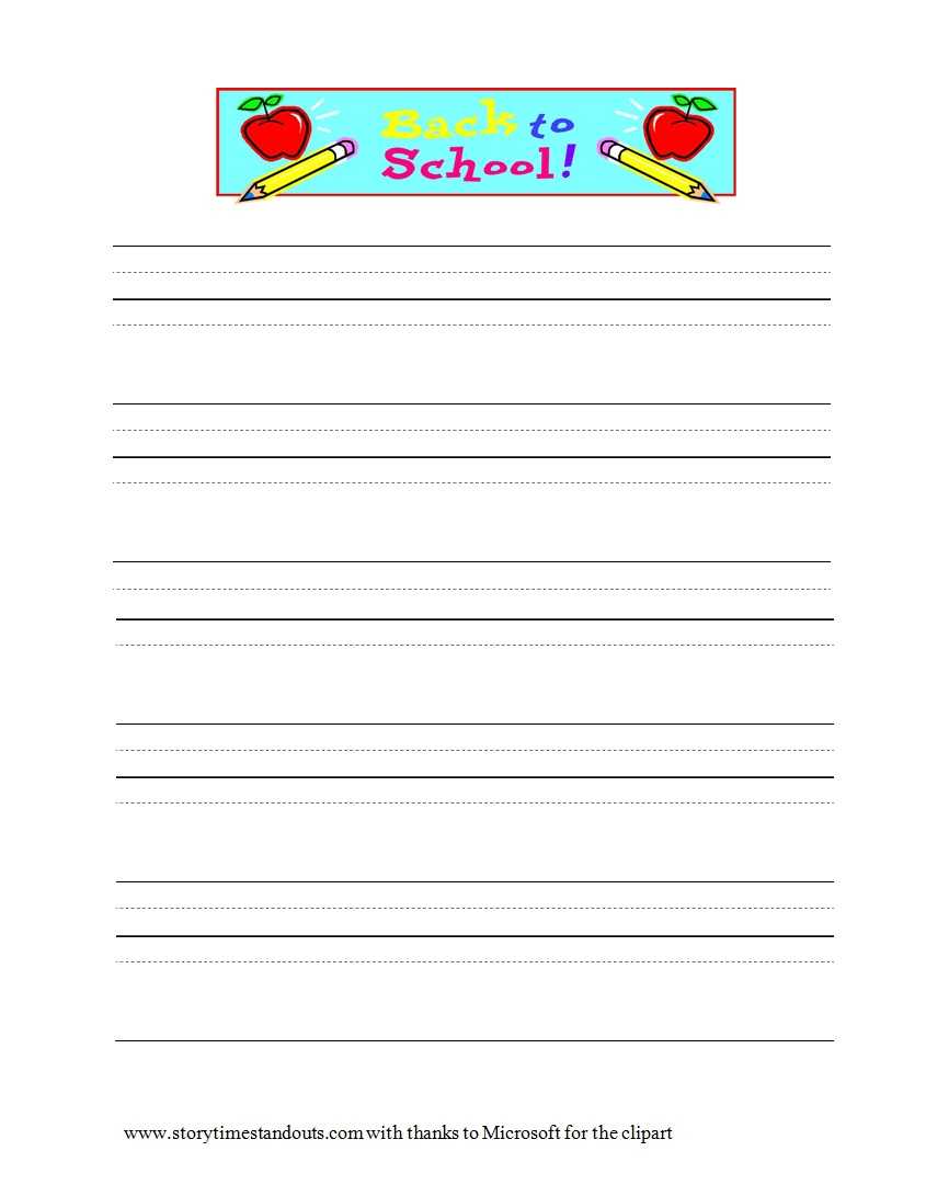 32 Printable Lined Paper Templates ᐅ Templatelab Within Notebook Paper Template For Word