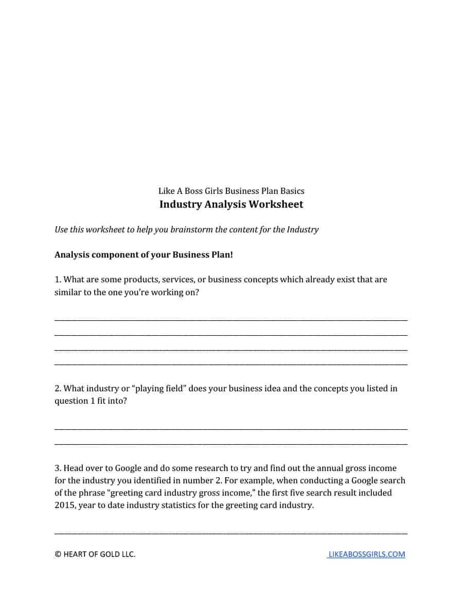 39 Free Industry Analysis Examples & Templates ᐅ Templatelab For Industry Analysis Report Template