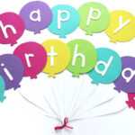 3Ced Diy Birthday Banner Template | Wiring Library In Diy Party Banner Template