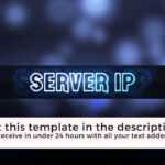 3D Minecraft Server Banner Template (Gif) – "fluid" Pertaining To Minecraft Server Banner Template