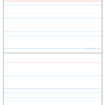 3X5 Index Card Template For Microsoft Word - Falep inside 3X5 Blank Index Card Template