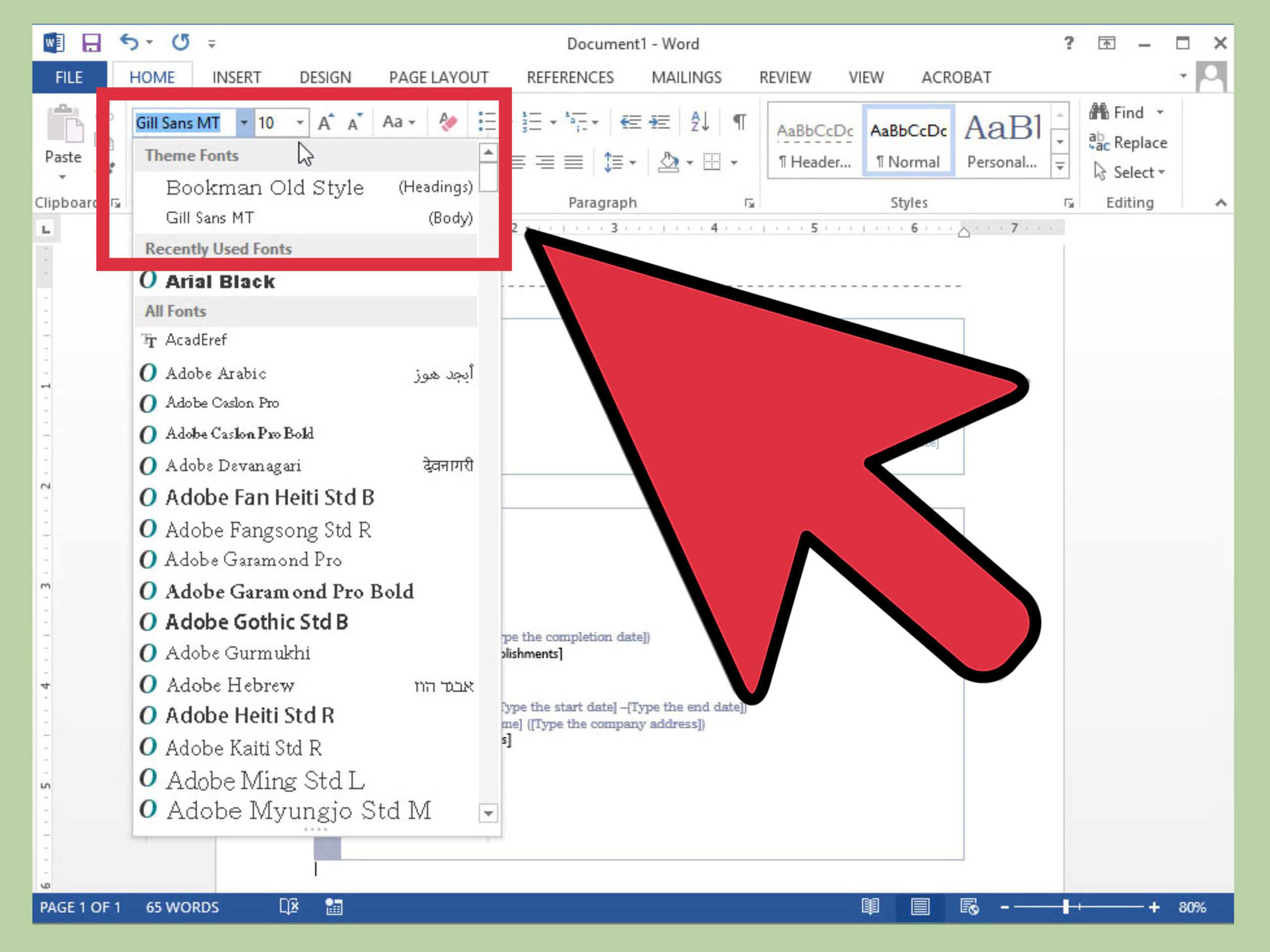 4 Ways To Create A Resume In Microsoft Word – Wikihow For How To Create A Template In Word 2013