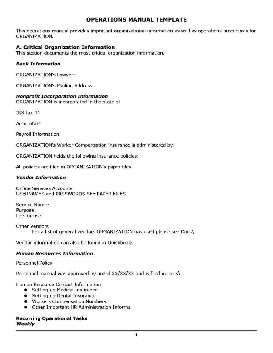 40 Free Instruction Manual Templates [Operation / User Manual] Pertaining To Instruction Sheet Template Word