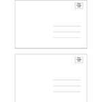 40+ Great Postcard Templates & Designs [Word + Pdf] ᐅ In Postcard Size Template Word