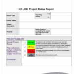 40+ Project Status Report Templates [Word, Excel, Ppt] ᐅ Inside Stoplight Report Template