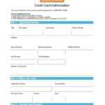 41 Credit Card Authorization Forms Templates {Ready To Use} With Regard To Credit Card Authorization Form Template Word