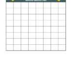 44 Printable Reward Charts For Kids (Pdf, Excel & Word) With Reward Chart Template Word