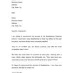 45 Awesome Business Reference Letters - Template Archive within Business Reference Template Word