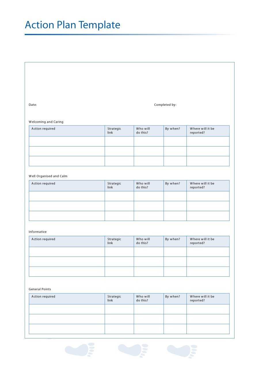 45 Free Action Plan Templates (Corrective, Emergency, Business) For Work Plan Template Word