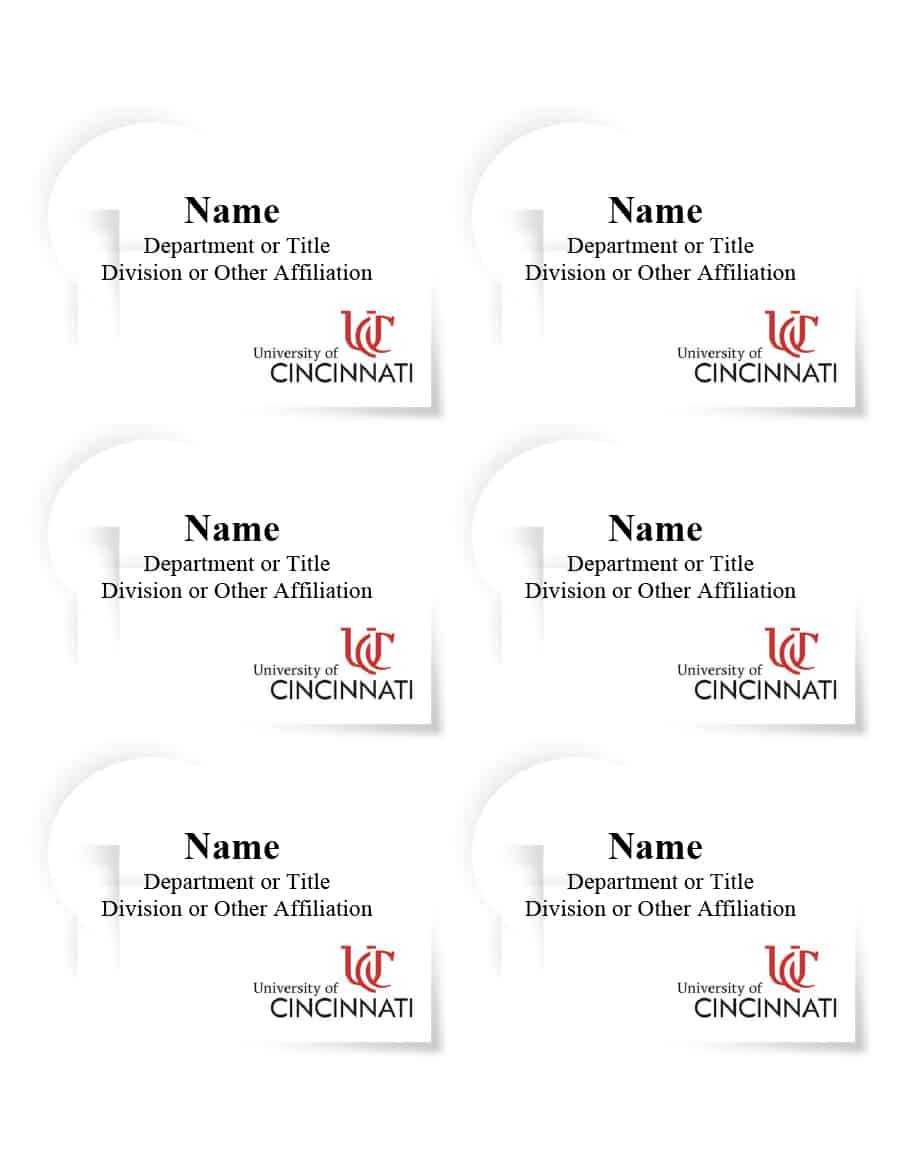 47 Free Name Tag + Badge Templates ᐅ Templatelab Pertaining To Visitor Badge Template Word