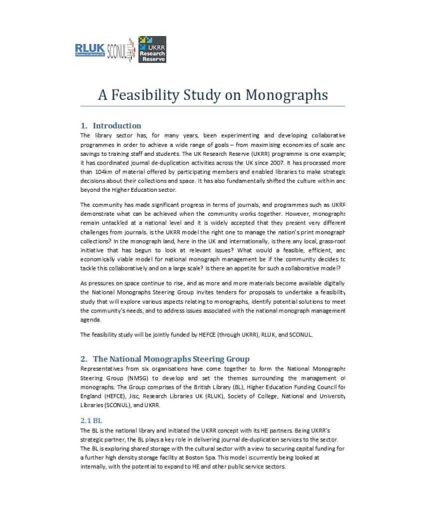 48 Feasibility Study Examples & Templates (100% Free) ᐅ For Technical Feasibility Report Template