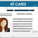 4E4820 Id Card Template Photoshop | Wiring Library With Regard To Id Badge Template Word