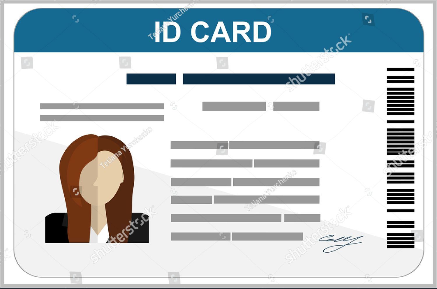 4E4820 Id Card Template Photoshop | Wiring Library With Regard To Id Badge Template Word