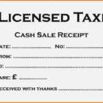 5+ Taxi Receipt Blank – Receipt Template Pertaining To Blank Taxi Receipt Template