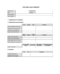 50 Free Audit Report Templates (Internal Audit Reports) ᐅ with Audit Findings Report Template