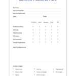 50 Printable Comment Card & Feedback Form Templates ᐅ With Student Feedback Form Template Word