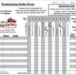 6+ Fundraiser Order Form Templates – Website, WordPress, Blog For Blank Fundraiser Order Form Template