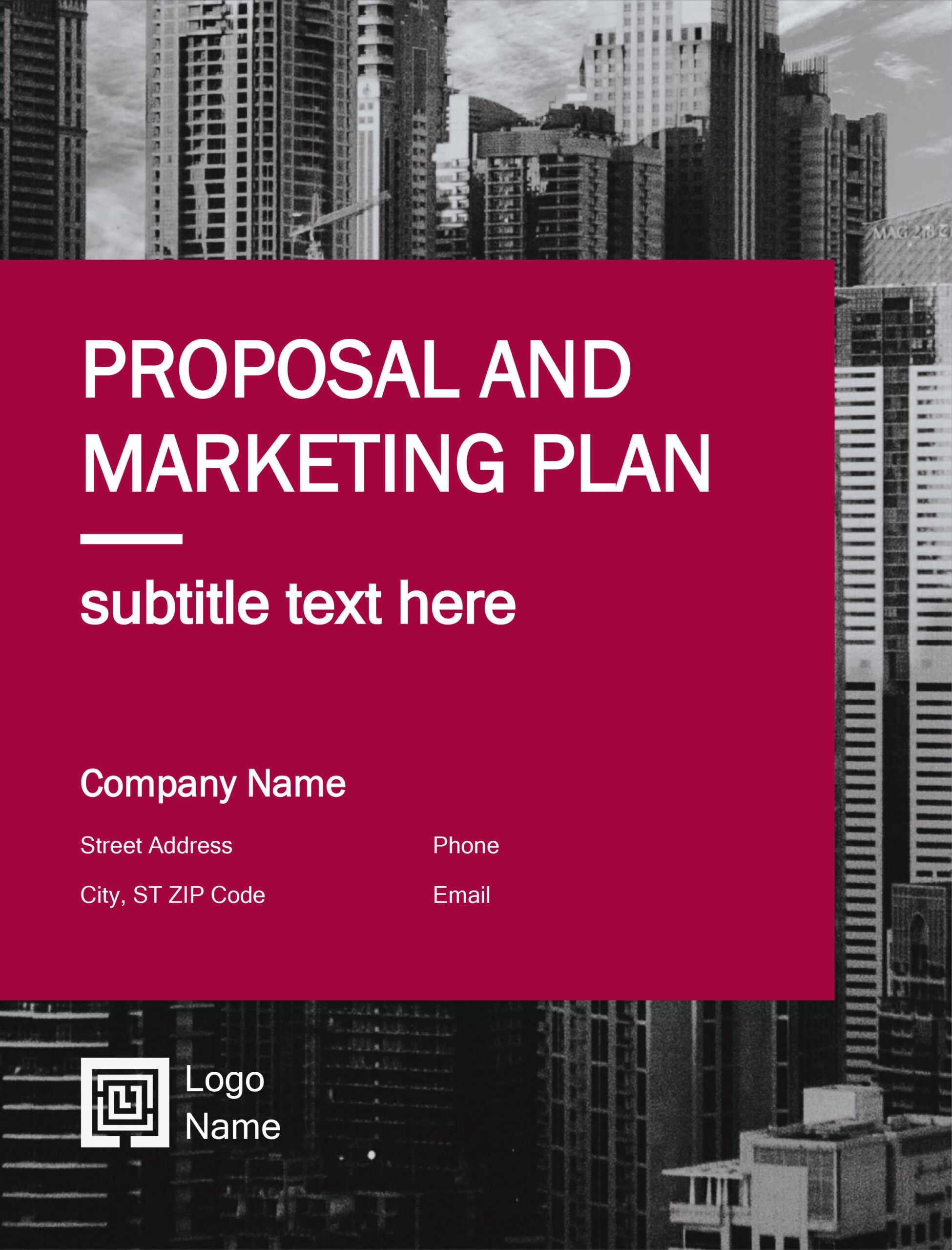 7 Free Business Plan Proposal Templates In Word Docx And With Regard To Free Business Proposal Template Ms Word