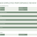 7 Highly Customizable Employee Performance Review Templates For Annual Review Report Template