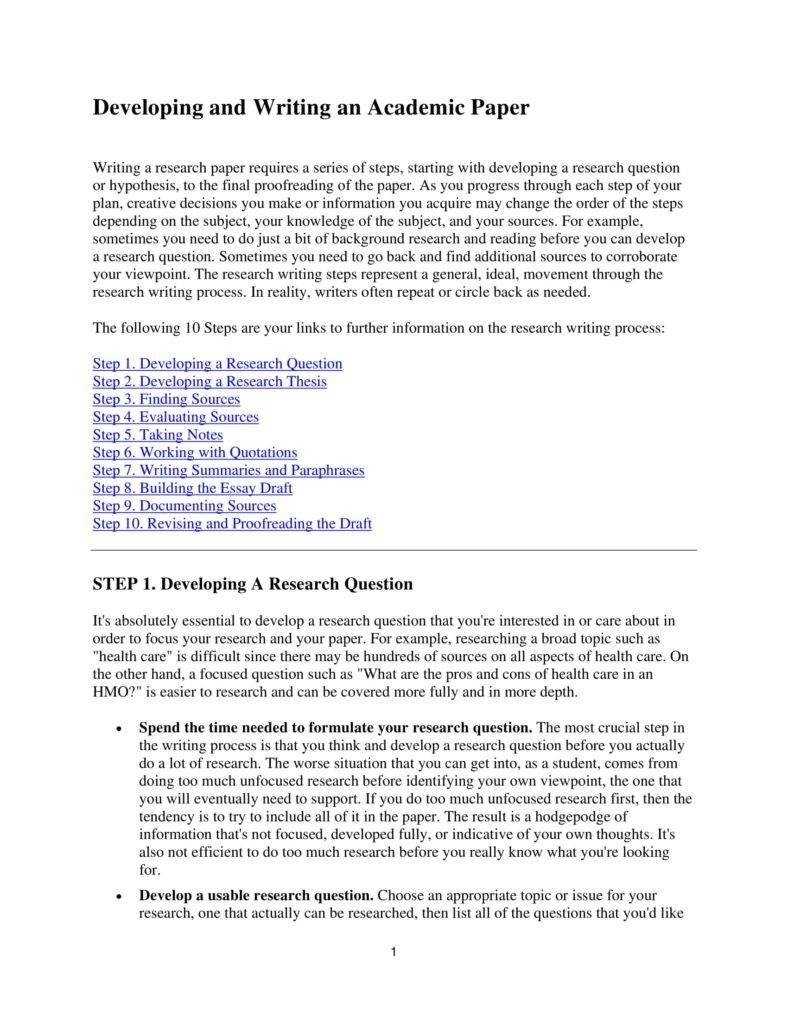 8+ Academic Paper Templates - Pdf | Free & Premium Templates Regarding Scientific Paper Template Word 2010