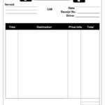8+ Free Taxi (Cab) Receipt Templates (Word | Pdf) Intended For Blank Taxi Receipt Template