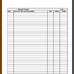 8+ General Journal Ledger Template – Manual Journal Throughout Double Entry Journal Template For Word