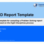 8D Report Template (Powerpoint) Throughout 8D Report Template