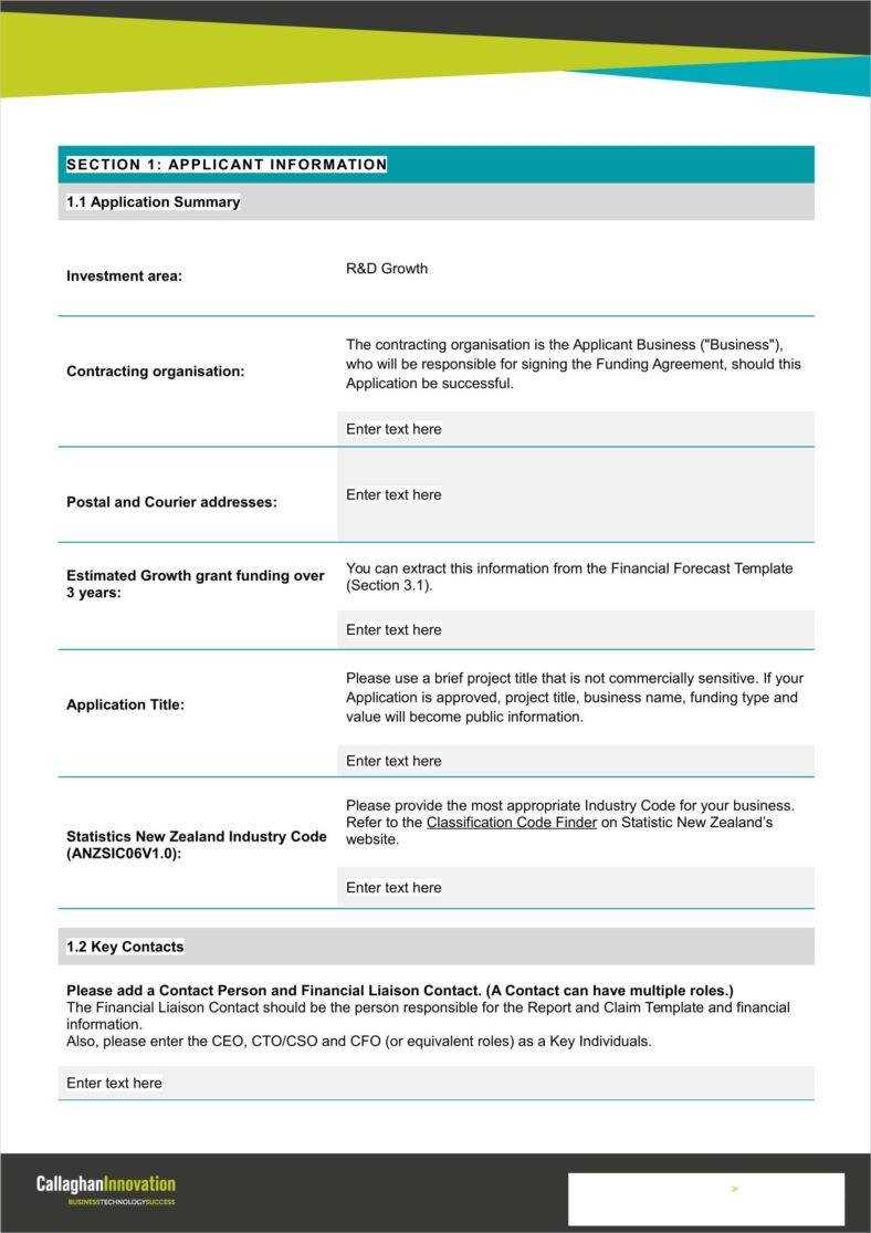 9+ Funding Application Form Templates - Free Pdf, Doc Format With Regard To Funding Report Template