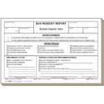 98Fs1 – Bus Incident Report – Bilingual With School Incident Report Template